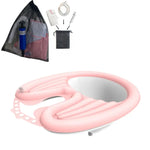 Bassin de lavage pour cheveux inclinable pour femmes enceintes et personnes âgées, Noir, Rose, Rose+Poche de vidange, Noir+Poche de vidange