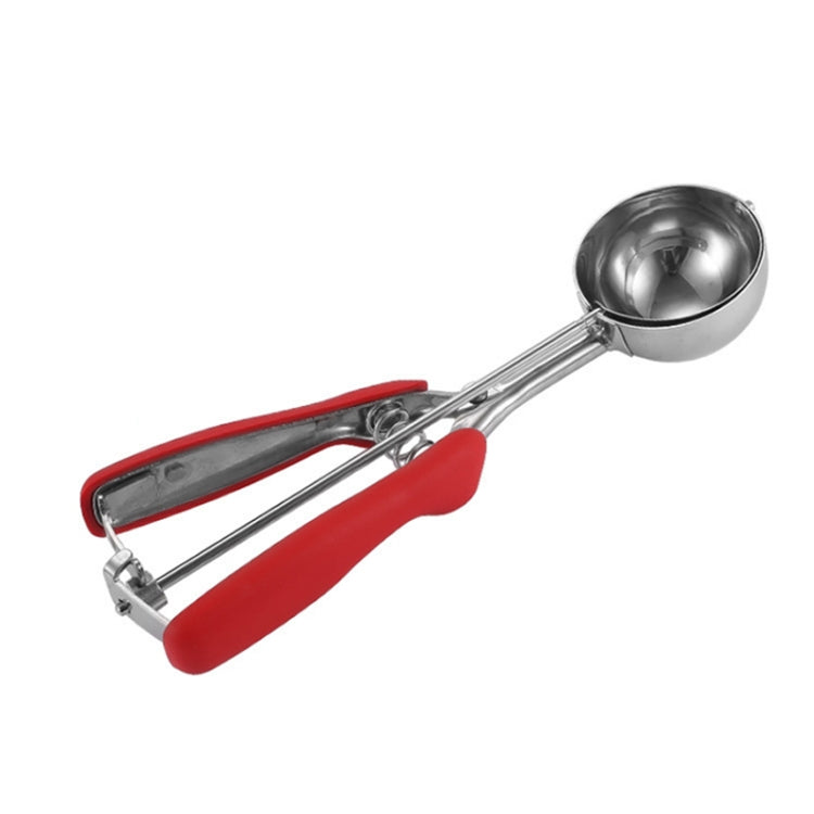 304 Stainless Steel Silicone Handle Ice Cream Scoop, Diameter, 4cm, 5cm, 6cm