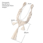 Corde d'attache à gland de rideau pour décoration d'hôtel et de gîte, M0808, M0809, M0810