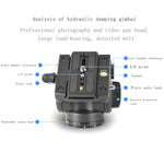 Trépied pour appareil photo reflex QingZhuangShiDai Q90 avec poignée d'amortissement et stabilisateur pour prise de vue d'oiseaux et téléobjectif, Q90