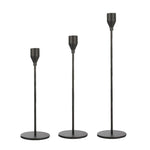 3 Pièces / Lot Bougeoir en fer forgé pour décoration de mariage, Style : 3 Pièces / Lot Fond épais (Rose Rouge), 3 Pièces / Lot Fond épais (Argent), 3 Pièces / Lot Fond fin (Noir), 3 Pièces / Lot Fond fin (Or Imitation), 3 Pièces / Lot Fond fin (Argent)