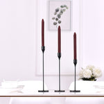3 Pièces / Lot Bougeoir en fer forgé pour décoration de mariage, Style : 3 Pièces / Lot Fond épais (Rose Rouge), 3 Pièces / Lot Fond épais (Argent), 3 Pièces / Lot Fond fin (Noir), 3 Pièces / Lot Fond fin (Or Imitation), 3 Pièces / Lot Fond fin (Argent)