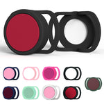 2 coques de protection en silicone anti-perte pour AirTag 2e génération / AirTag 1re génération, 24mm, 30mm, 35mm