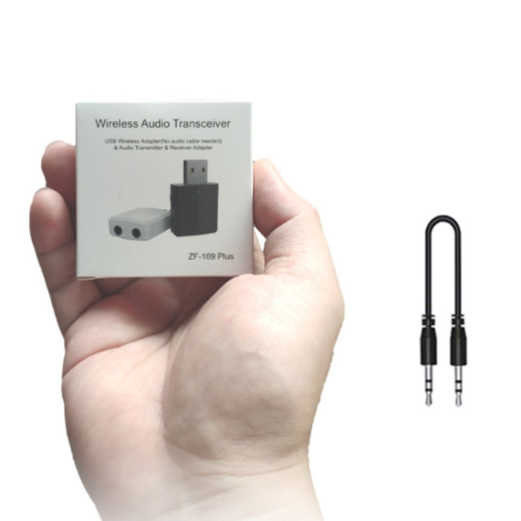 ZF-169 PLUS Adaptateur audio Bluetooth 5.0 USB 3 en 1 pour voiture