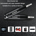 011 Récepteur audio Bluetooth 5.0 AUX Adaptateur audio stéréo de voiture 3,5 mm, 011 Noir
