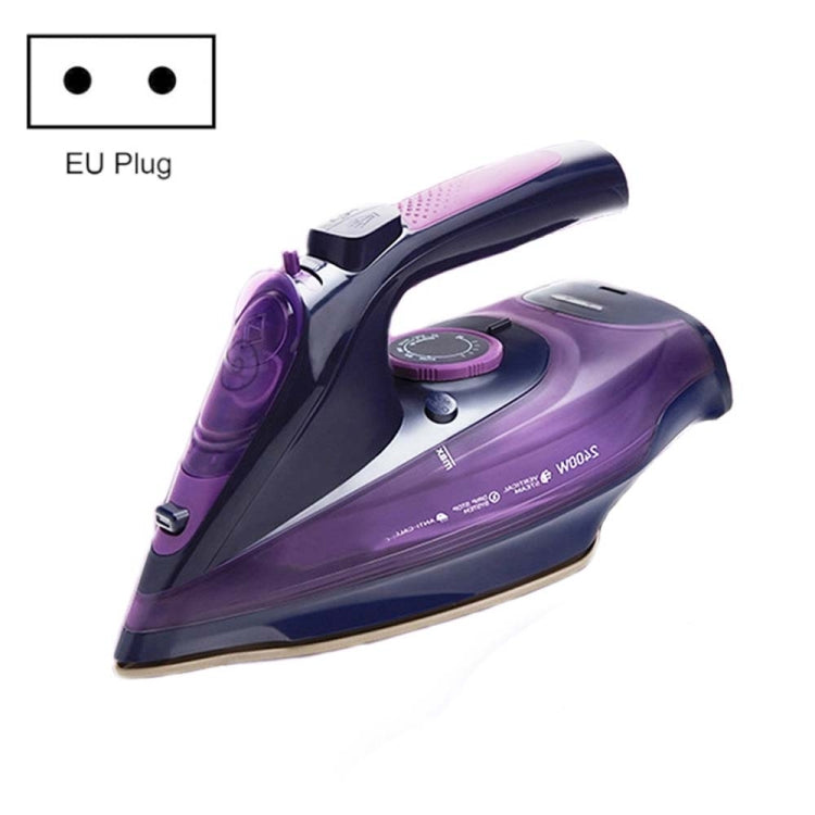Fer à Repasser Sans Fil Domestique 2400W Vapeur à Main, Prise UE, 2400W Violet, 2400W Vert