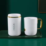 JM043 Lot de gobelets de bain de bouche pour la maison, ensemble de tasses à brosse à dents portable pour couple, style : 2 tasses vert foncé, 2 tasses noir, 2 tasses blanc, 3 tasses vert foncé, 3 tasses noir, 3 tasses blanc