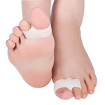 Écarteur d'orteils double anneau pour podologie, 5 paires double anneau