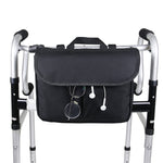 MTP-682 Sac de rangement suspendu pour fauteuil roulant, sac de rangement pour déambulateur de rééducation, MTP-682 Noir