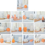 Moule en silicone pour bougie parfumée géométrique, LZ-411, LZ-411+Ensemble d'outils, LZ-413, LZ-413+Ensemble d'outils, LZ-412, LZ-412+Ensemble d'outils