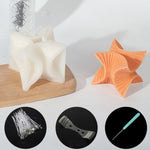 Moule en silicone pour bougie parfumée géométrique, LZ-411, LZ-411+Ensemble d'outils, LZ-413, LZ-413+Ensemble d'outils, LZ-412, LZ-412+Ensemble d'outils
