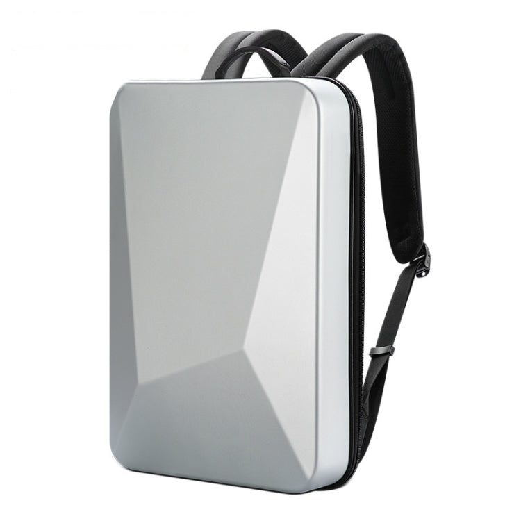 Sac à dos rigide étanche et extensible Bopai 61-93318A avec trou de charge USB, spécifications : standard (argent), à code (argent), standard (noir), à code (noir)