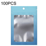 100 sachets refermables en papier d'aluminium pour bijoux, câbles de données, emballage scellé, Taille : 7,5x10cm (rose dégradé violet), 7,5x10cm (bleu dégradé rose), 7,5x10cm (dégradé bleu), 7,5x10cm (dégradé jaune), 8,5x13cm (rose dégradé violet)