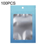 100 sachets refermables en papier d'aluminium pour bijoux, câbles de données, emballage scellé, Taille : 7,5x10cm (rose dégradé violet), 7,5x10cm (bleu dégradé rose), 7,5x10cm (dégradé bleu), 7,5x10cm (dégradé jaune), 8,5x13cm (rose dégradé violet)