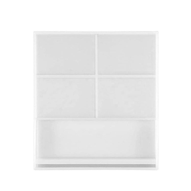 Moule en silicone DIY pour cadre photo carré en forme de cœur, Spécifications : S (Rectangle), S (Cœur), L (Cœur), L (Carré), Rectangle vertical