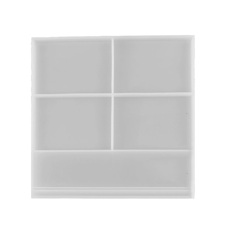 Moule en silicone DIY pour cadre photo carré en forme de cœur, Spécifications : S (Rectangle), S (Cœur), L (Cœur), L (Carré), Rectangle vertical