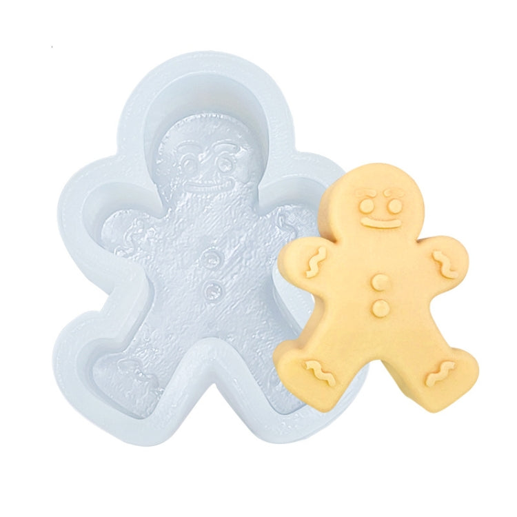 Moule en silicone blanc pour bougie parfumée DIY de Noël