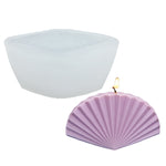 Moule en silicone pour bougie parfumée DIY motif coquille Saint-Jacques, LZ-48, LZ-66, LZ-197, LZ-217, LZ-216, SX-LZ-305, SX-LZ-306, SX-LZ-307