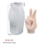 Moule en silicone en forme de main pour bougie parfumée DIY, BH-152, BH-153, BH-154, BH-155, SX-LZ-332, SX-LZ-331