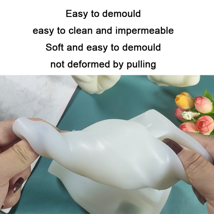 Moule en silicone en forme de main pour bougie parfumée DIY, BH-152, BH-153, BH-154, BH-155, SX-LZ-332, SX-LZ-331