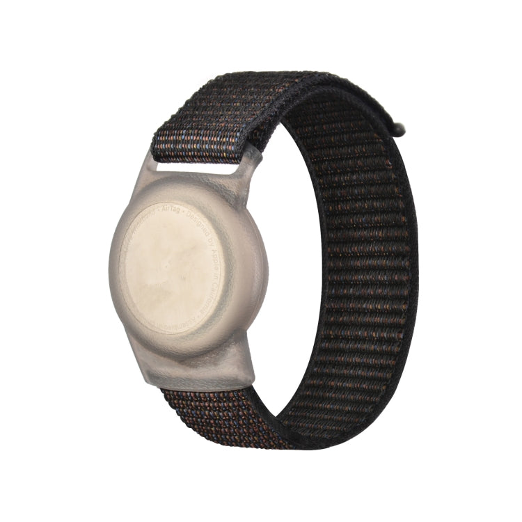 Bracelet en nylon pour enfant et adulte avec étui de protection pour AirTag 2e génération / AirTag 1re génération, 220 mm, 170 mm