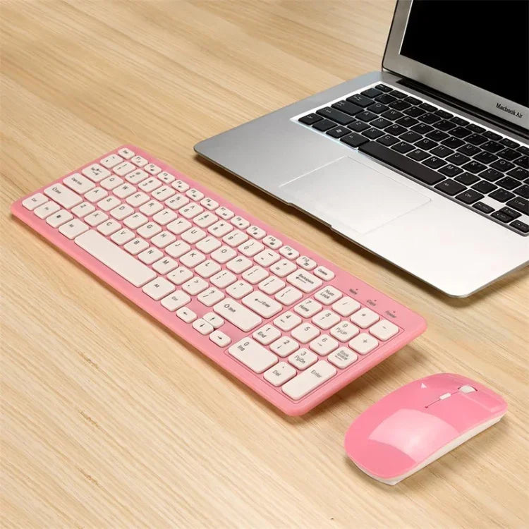 Ensemble clavier souris sans fil silencieux de bureau gaming MLD-568, MLD-568 Noir, MLD-568 Blanc, MLD-568 Bleu, MLD-568 Rose