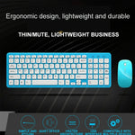 Ensemble clavier souris sans fil silencieux de bureau gaming MLD-568, MLD-568 Noir, MLD-568 Blanc, MLD-568 Bleu, MLD-568 Rose