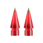 Pour Apple Pencil 1/2 2pcs Pointe de remplacement transparente pour stylet, Spécification:, Étendu (Rouge), Étendu (Bleu), Étendu (Vert), Étendu (Rose), Étendu (Gris), Étendu (Or), Étendu (Violet), Rond (Rouge), Rond (Bleu), Rond (Vert), Rond (Rose) ...