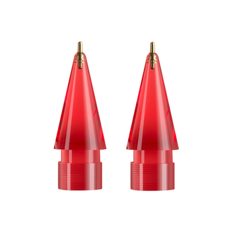 Pour Apple Pencil 1/2 2pcs Pointe de remplacement transparente pour stylet, Spécification:, Étendu (Rouge), Étendu (Bleu), Étendu (Vert), Étendu (Rose), Étendu (Gris), Étendu (Or), Étendu (Violet), Rond (Rouge), Rond (Bleu), Rond (Vert), Rond (Rose) ...
