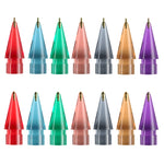 Pour Apple Pencil 1/2 2pcs Pointe de remplacement transparente pour stylet, Spécification:, Étendu (Rouge), Étendu (Bleu), Étendu (Vert), Étendu (Rose), Étendu (Gris), Étendu (Or), Étendu (Violet), Rond (Rouge), Rond (Bleu), Rond (Vert), Rond (Rose) ...