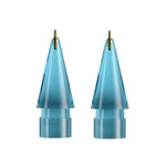 Pour Apple Pencil 1/2 2pcs Pointe de remplacement transparente pour stylet, Spécification:, Étendu (Rouge), Étendu (Bleu), Étendu (Vert), Étendu (Rose), Étendu (Gris), Étendu (Or), Étendu (Violet), Rond (Rouge), Rond (Bleu), Rond (Vert), Rond (Rose) ...
