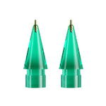 Pour Apple Pencil 1/2 2pcs Pointe de remplacement transparente pour stylet, Spécification:, Étendu (Rouge), Étendu (Bleu), Étendu (Vert), Étendu (Rose), Étendu (Gris), Étendu (Or), Étendu (Violet), Rond (Rouge), Rond (Bleu), Rond (Vert), Rond (Rose) ...