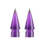 Pour Apple Pencil 1/2 2pcs Pointe de remplacement transparente pour stylet, Spécification:, Étendu (Rouge), Étendu (Bleu), Étendu (Vert), Étendu (Rose), Étendu (Gris), Étendu (Or), Étendu (Violet), Rond (Rouge), Rond (Bleu), Rond (Vert), Rond (Rose) ...