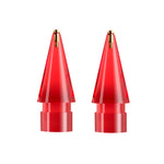 Pour Apple Pencil 1/2 2pcs Pointe de remplacement transparente pour stylet, Spécification:, Étendu (Rouge), Étendu (Bleu), Étendu (Vert), Étendu (Rose), Étendu (Gris), Étendu (Or), Étendu (Violet), Rond (Rouge), Rond (Bleu), Rond (Vert), Rond (Rose) ...