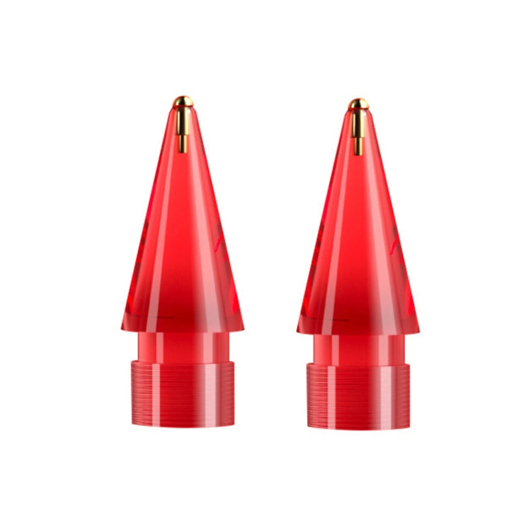 Pour Apple Pencil 1/2 2pcs Pointe de remplacement transparente pour stylet, Spécification:, Étendu (Rouge), Étendu (Bleu), Étendu (Vert), Étendu (Rose), Étendu (Gris), Étendu (Or), Étendu (Violet), Rond (Rouge), Rond (Bleu), Rond (Vert), Rond (Rose) ...