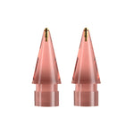 Pour Apple Pencil 1/2 2pcs Pointe de remplacement transparente pour stylet, Spécification:, Étendu (Rouge), Étendu (Bleu), Étendu (Vert), Étendu (Rose), Étendu (Gris), Étendu (Or), Étendu (Violet), Rond (Rouge), Rond (Bleu), Rond (Vert), Rond (Rose) ...