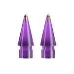 Pour Apple Pencil 1/2 2pcs Pointe de remplacement transparente pour stylet, Spécification:, Étendu (Rouge), Étendu (Bleu), Étendu (Vert), Étendu (Rose), Étendu (Gris), Étendu (Or), Étendu (Violet), Rond (Rouge), Rond (Bleu), Rond (Vert), Rond (Rose) ...
