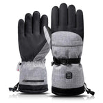 Gants Chauffants Électriques Chauffe-Mains d'Hiver, Spécification :, Gants Seuls, Avec Boîtier de Batterie