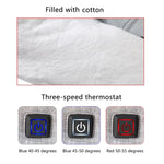 Gants Chauffants Électriques Chauffe-Mains d'Hiver, Spécification :, Gants Seuls, Avec Boîtier de Batterie