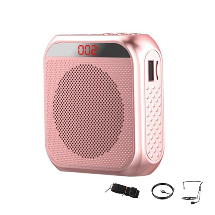 Enceinte Portable Mini Guide Tour Enseignement avec Écran S17, S17 (Or Rose), S17 (Noir Cool), S17 (Blanc Brillant)