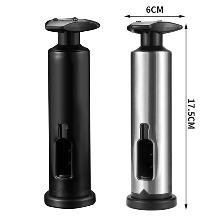 Ouvre-bouteille de vin en acier inoxydable pour cuisine, outils ménagers, couleur véritable, noir