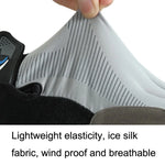 1 paire de gants de cyclisme QX0002, écran solaire, écran tactile, antidérapants, résistants à l'usure, absorbant les chocs, taille L