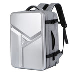 Sac à dos rigide étanche extensible grande capacité avec trou de charge USB, 161 gris clair, 161 noir, 161 gris foncé, 162 noir, 162 gris profond, 162 gris clair