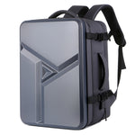 Sac à dos rigide étanche extensible grande capacité avec trou de charge USB, 161 gris clair, 161 noir, 161 gris foncé, 162 noir, 162 gris profond, 162 gris clair