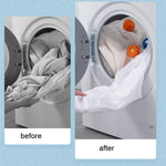 Boule de lavage pour machine à laver, décontamination, épilation, anti-enroulement, nettoyage, ours bleu, ours orange