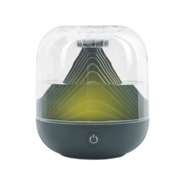 FX-039 Humidificateur d'ambiance à chargement USB Humidificateur de montagne sans fil, vert, blanc, rouge vin
