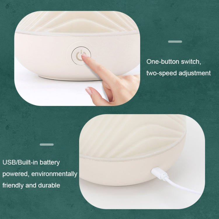 FX-039 Humidificateur d'ambiance à chargement USB Humidificateur de montagne sans fil, vert, blanc, rouge vin