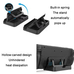 Support de console pliable et réglable PGTECH pour Steam Deck + ensemble d'autocollants pour pavé tactile, Support de console PGTECH + autocollant pour pavé tactile