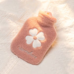 Mini bouillotte portable en peluche de dessin animé, 500 ml rose, 500 ml bleu, 1000 ml bleu, 1000 ml vert, 1000 ml vert menthe, 1000 ml jaune insert, 1000 ml vert insert