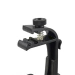 Lot de 2 supports de microphone à pince réglables pour jante de batterie, M00661